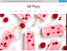 Tablet Screenshot of lulu-browns.com
